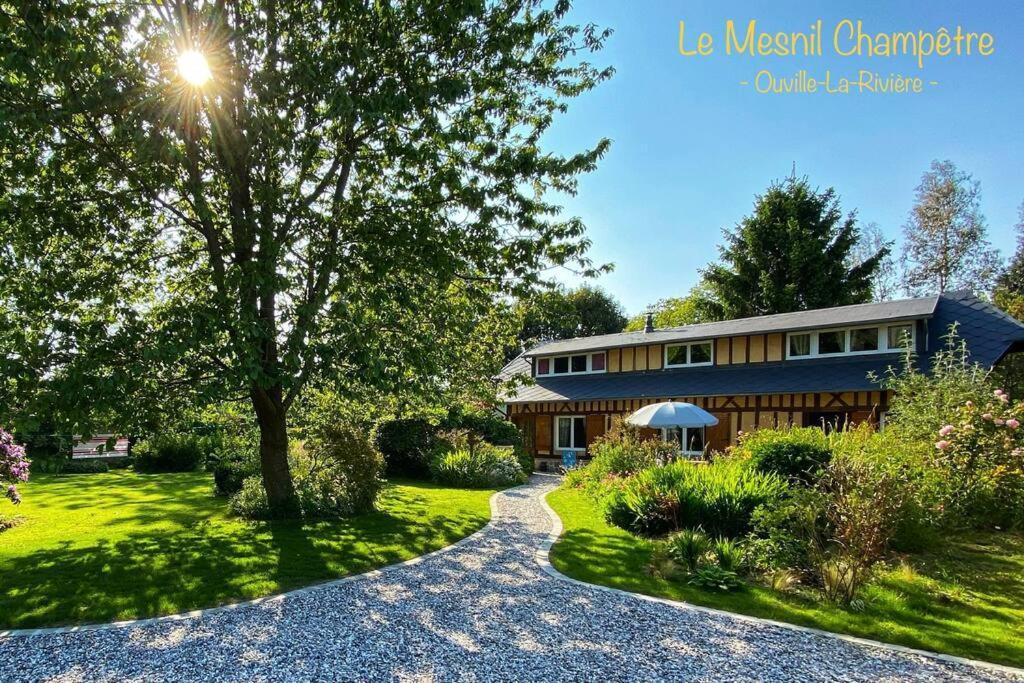 Le Mesnil Champetre Villa Ouville-la-Riviere Exteriör bild